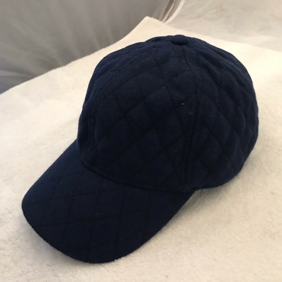 Women\'s Madewell Adjustable Navy Blue Wool Cap main image 4